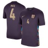 Camisola Inglaterra Rice 4 Homen Equipamento 2ª Euro 2024